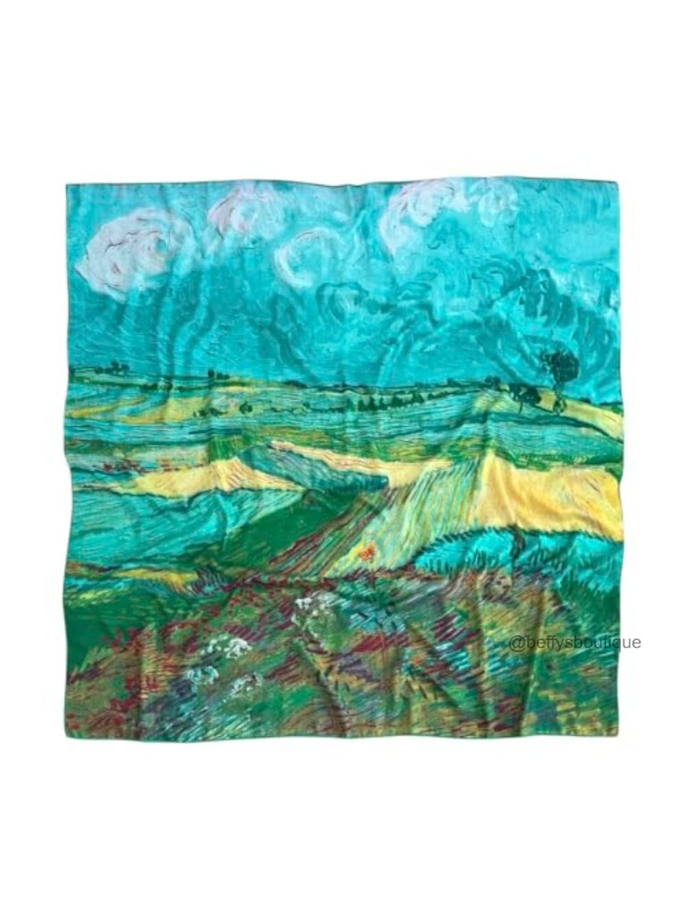 Oversized 51x51 Pashmina Wrap Scarf Polyester Shawl